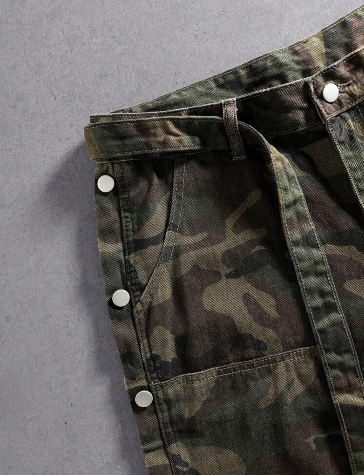 Short Cargo Camouflage Militaire - Style Utility