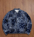 Veste Patchwork Bandana Bleu Marine