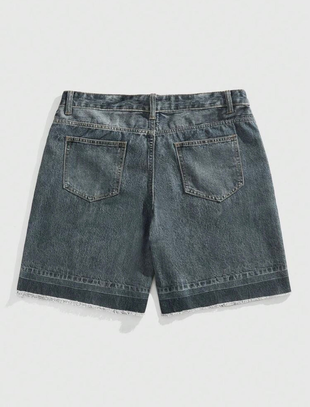 “Short Denim Saint Boulevard - Aigle & Croix Multicolores”