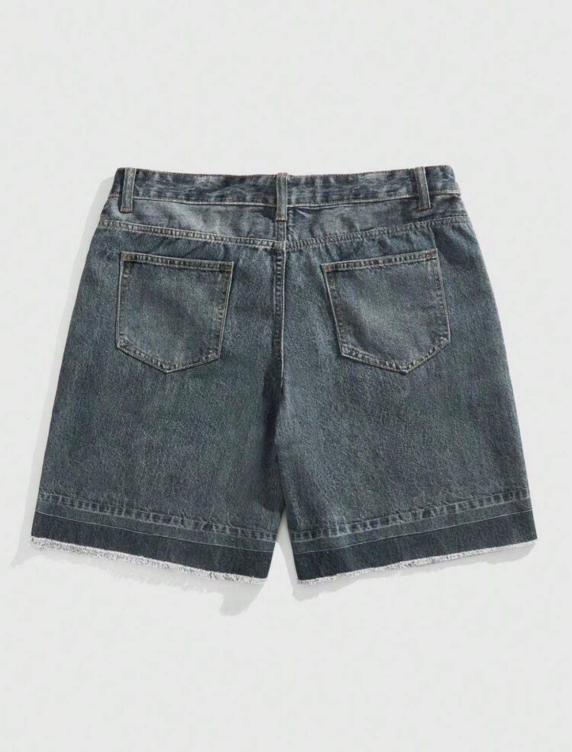 “Short Denim Saint Boulevard - Aigle & Croix Multicolores”