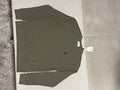 « Sweat Kaki Vert Olive Minimaliste - Logo Brodé Rouge » (le plus recommandé)